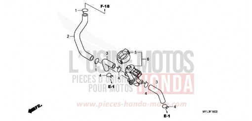 AIR INJECTION CONTROLVALVE CBR1000RRB de 2011